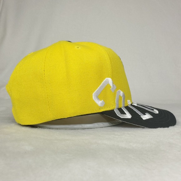 Columbus Crew Mitchell &‎ Ness MLS Pro Fit Snapback Hat Cap Yellow Black NWT - Picture 5 of 9